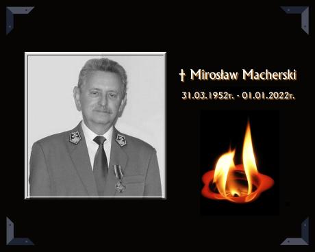 Zmarł Mirosław Macherski, emerytowany Nadleśniczy Nadleśnictwa Koło